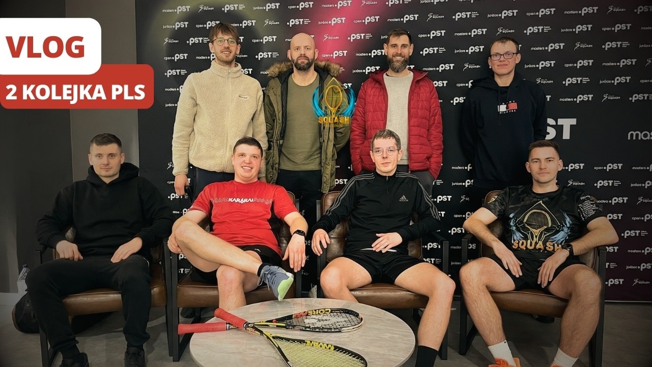 Squash Głogów na 3 kolejce PLS w Wrocław Squash Club