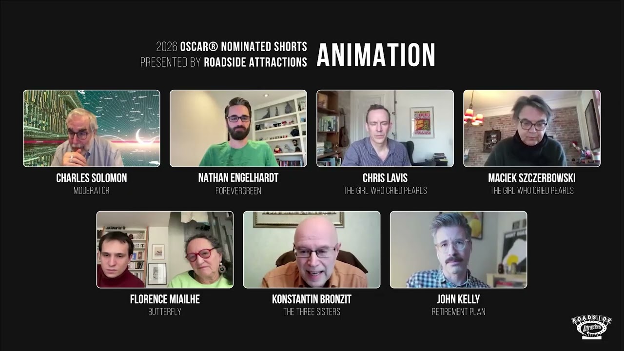 2026 Oscar&reg; Nominated Shorts | Virtual Roundtable: Animation | In Theaters February 20