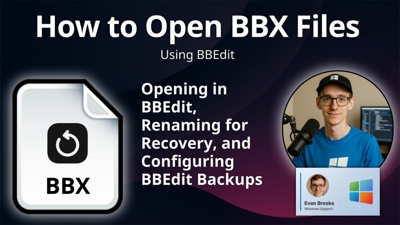 Как открыть файлы BBX (резервные копии BBEdit)