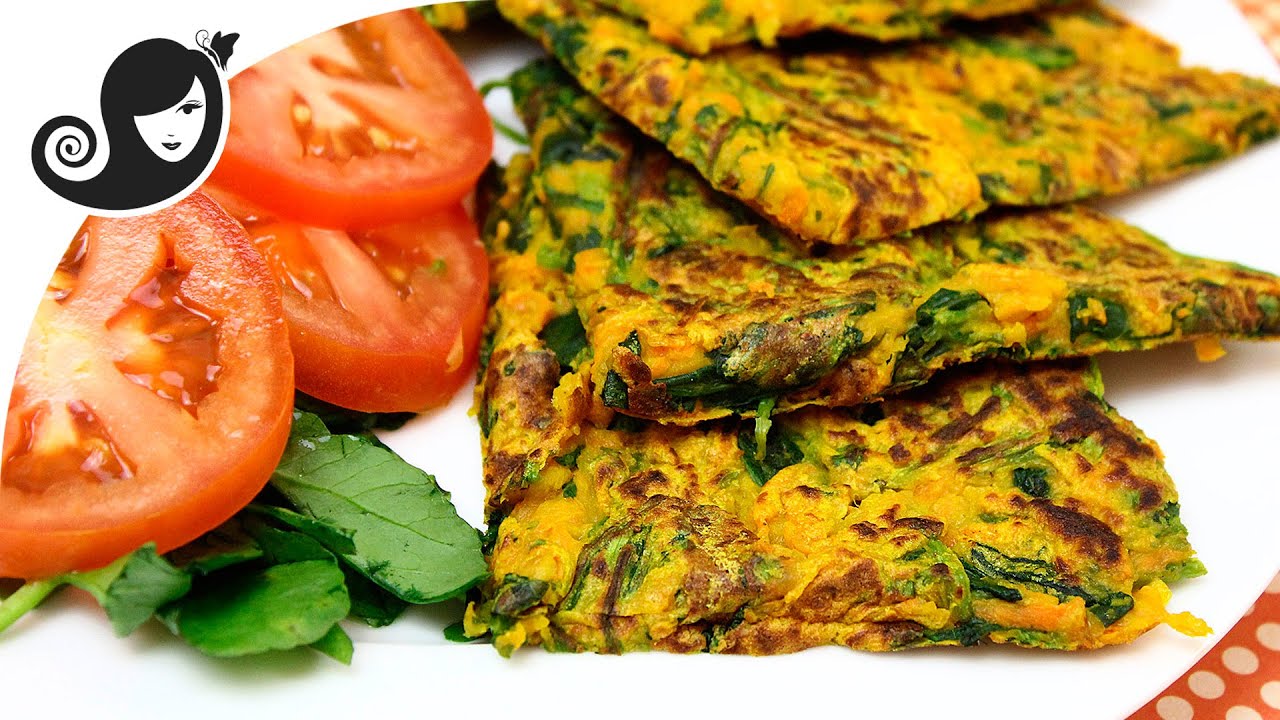 Savory Vegetable Pancakes (Savory Vegan Pancakes + Gluten-free and Eggless Pancakes)