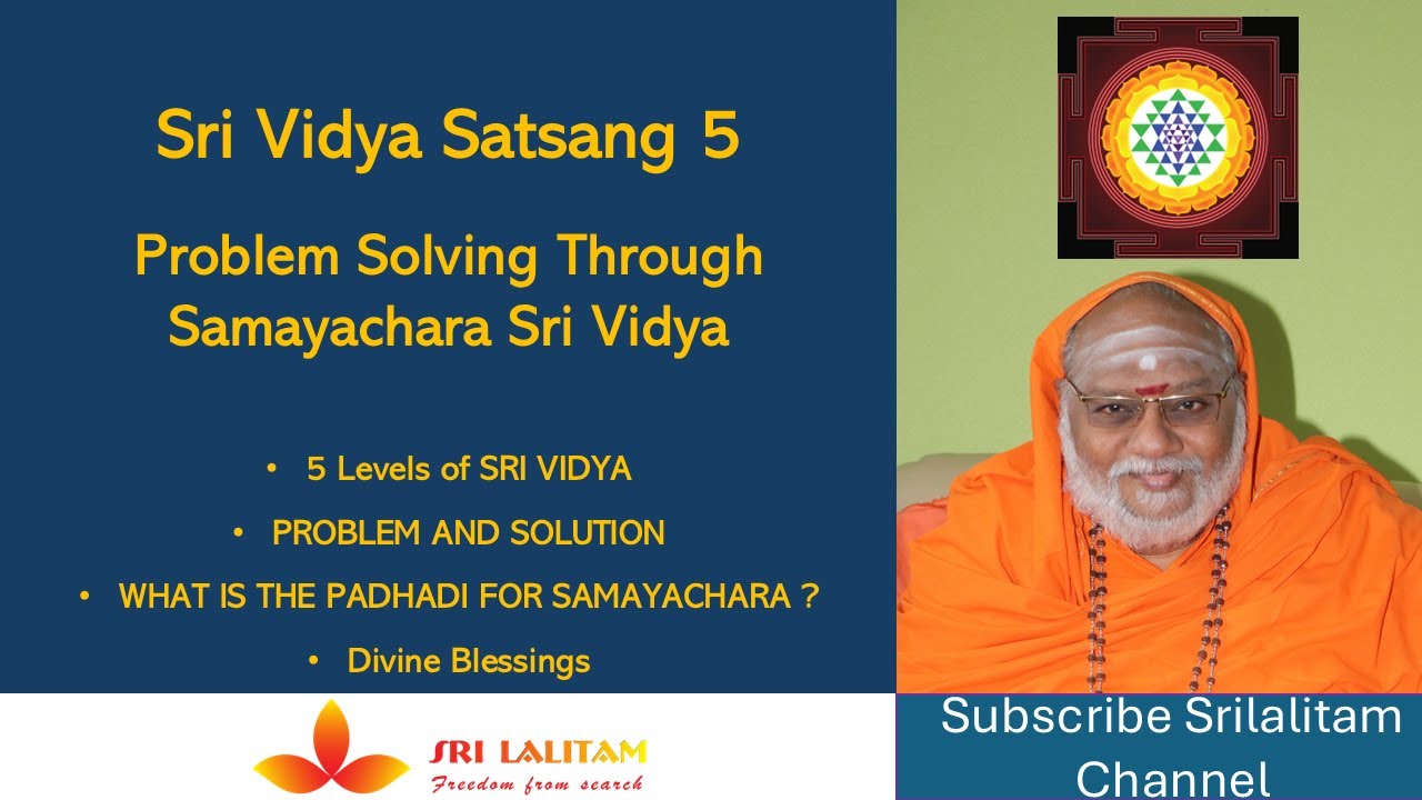 Sri Vidya Satsang 5