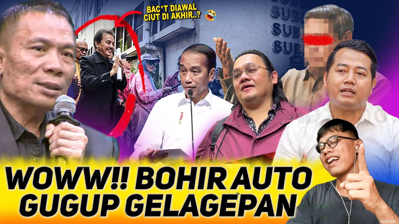 GEMPAR‼️PROPOSAL DAMAI MUNCUL, BOHIR ISU IJAZAH JOKOWI AUTO CIUT⁉️😆 ROY SURYO KECEPLOSAN SENDIRI😱