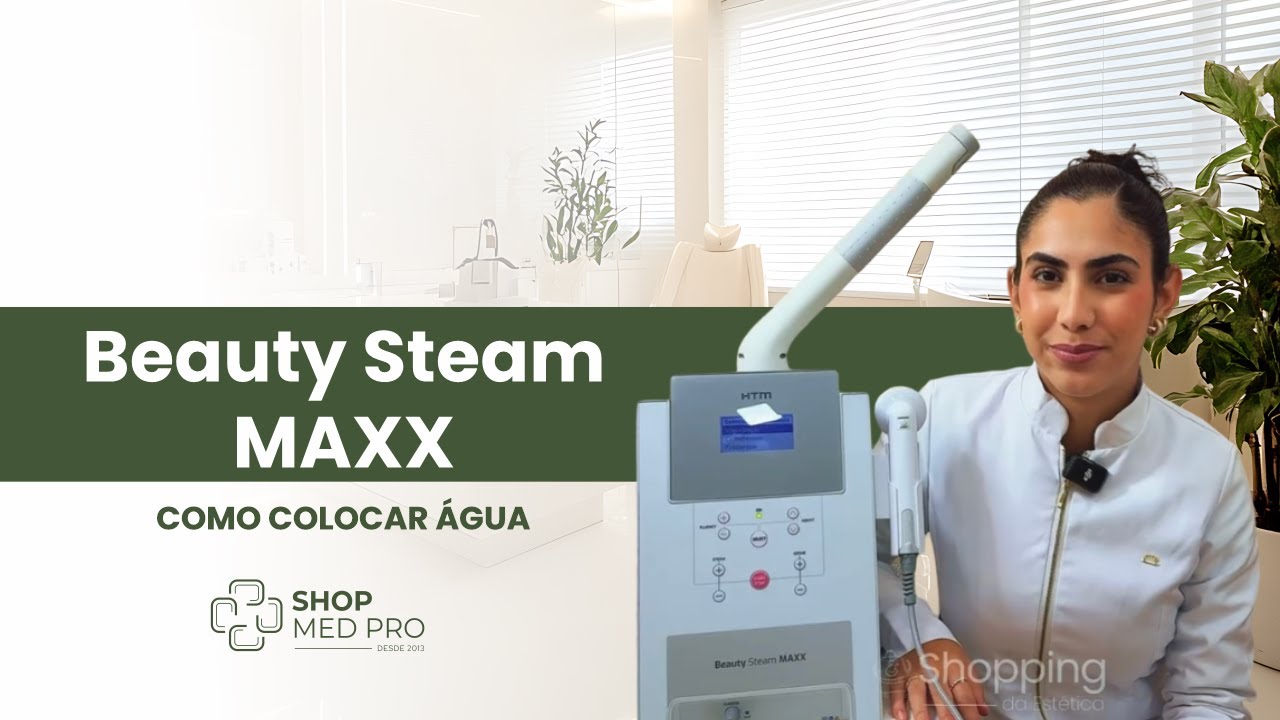 Dicas da Shop :Como colocar água no Beauty Steam MAXX da HTM