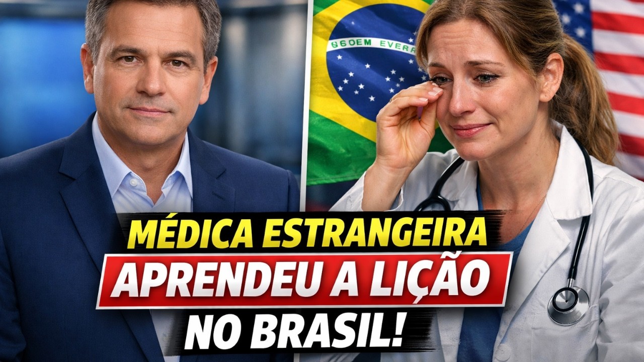 Médica estrangeira veio ensinar no Brasil… mas foi ela quem aprendeu a maior lição.