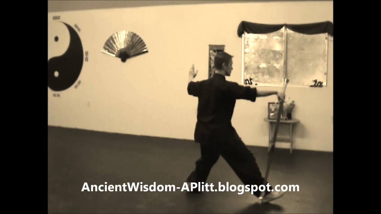 (1 of 28) Yang Tai Chi 13 Saber Form, Instruction Series, Demo 1 (Front View)