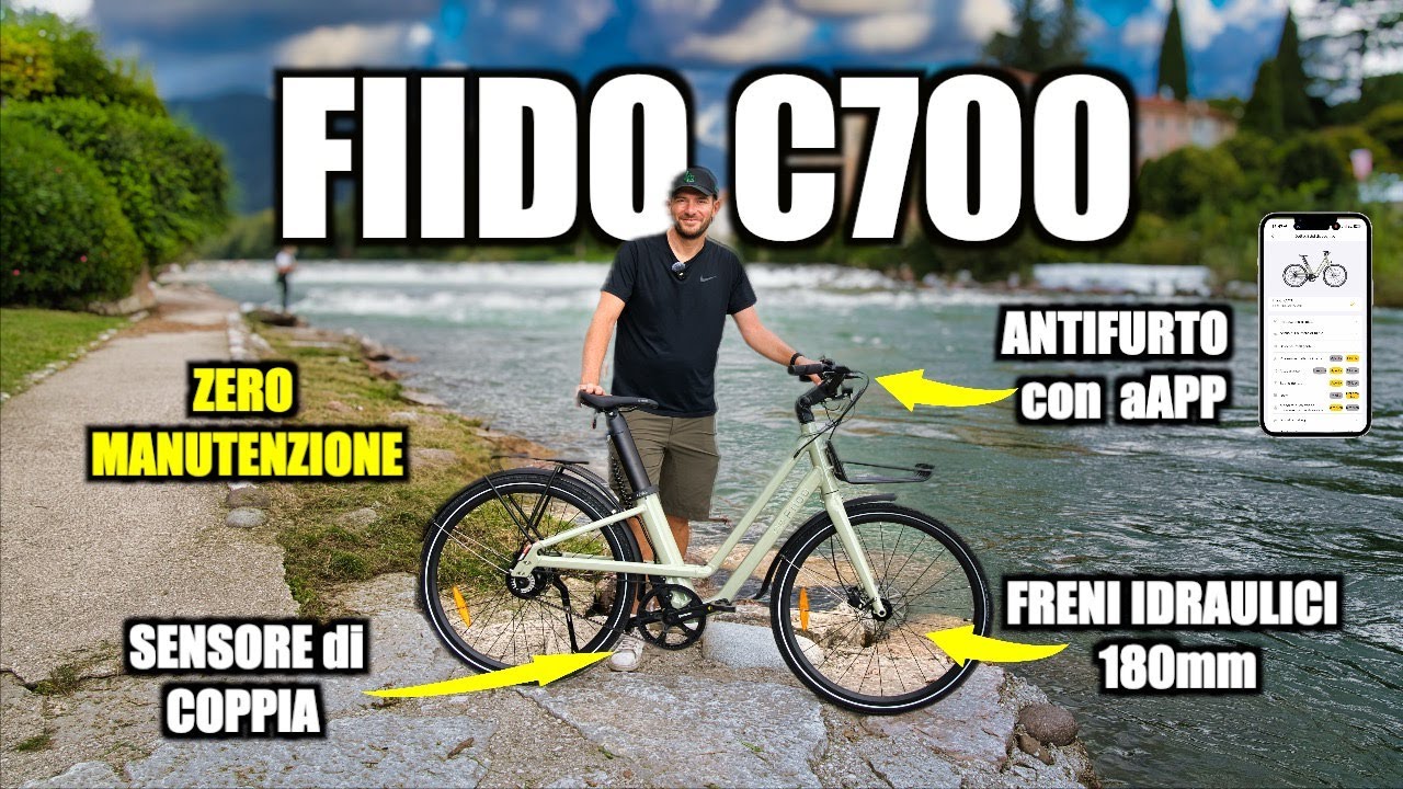 LA MIGLIORE di SEMPRE ?!? FIIDO C700 | Bellissima Bici Elettrica con ANTIFURTO !