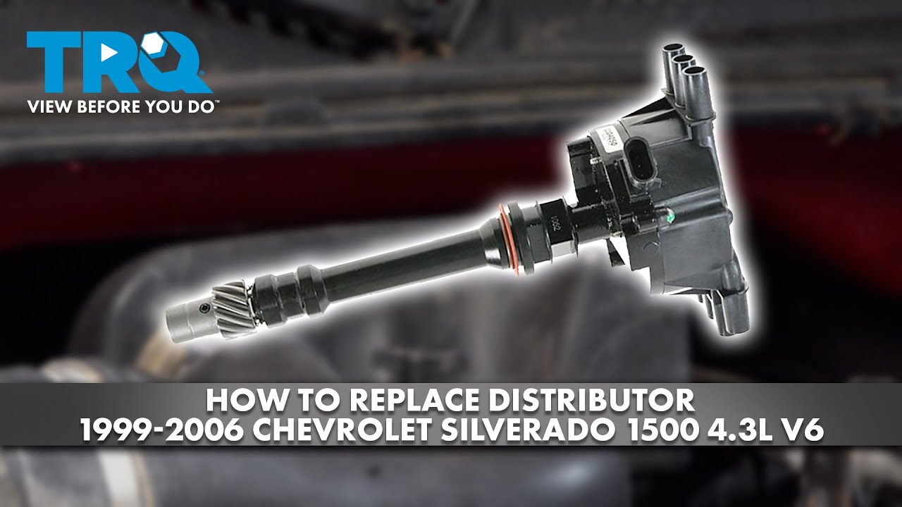 Как заменить распределитель зажигания на Chevrolet Silverado 1500 4.3L V6 1999-2006 годов выпуска