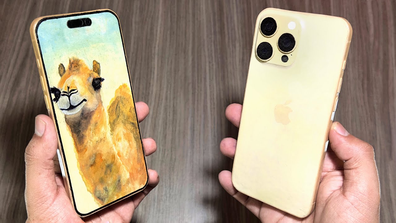 Как сделать iPhone 16 Pro Max из картона