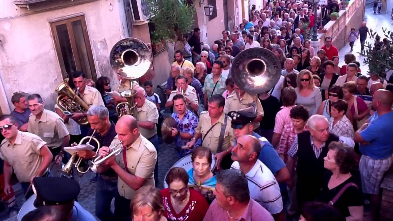 11 SETTEMBRE 2011  LA MADONNA DI TERMINE SI AVVIA VERSO LE MONTAGNE