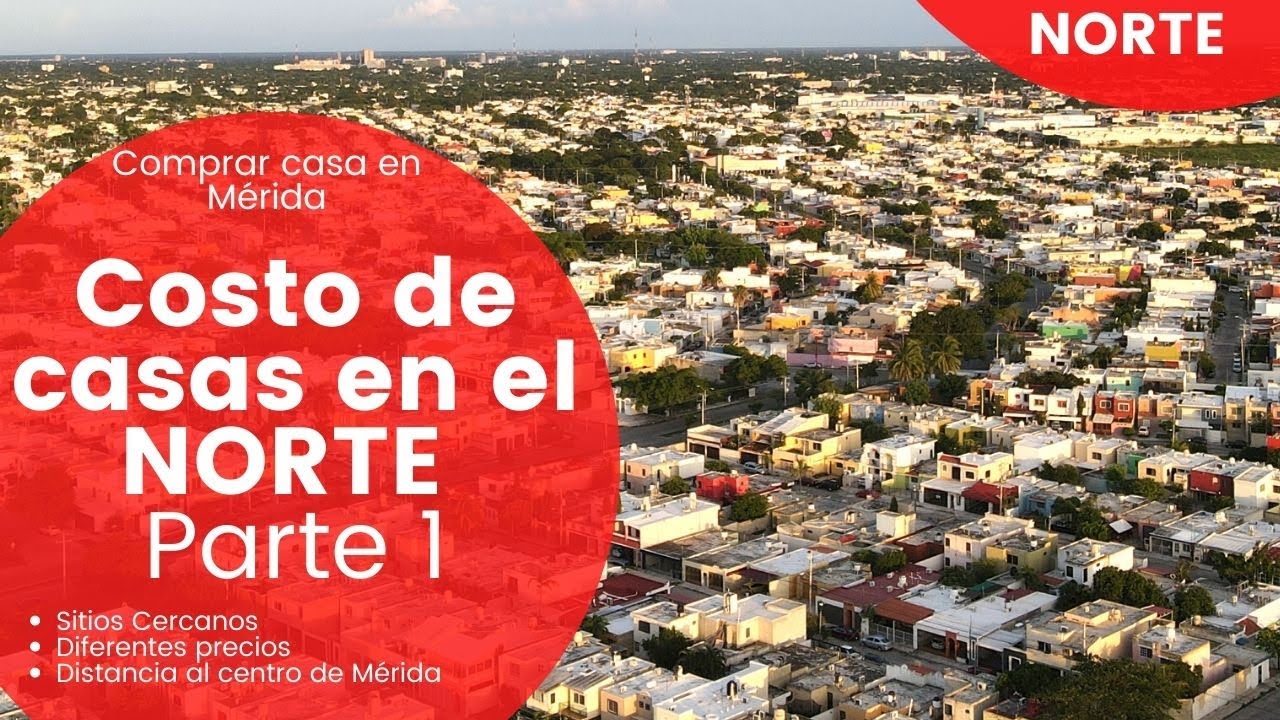 Comprar casa en Mérida  ✅ ║ Parte 1 NORTE 🔴║