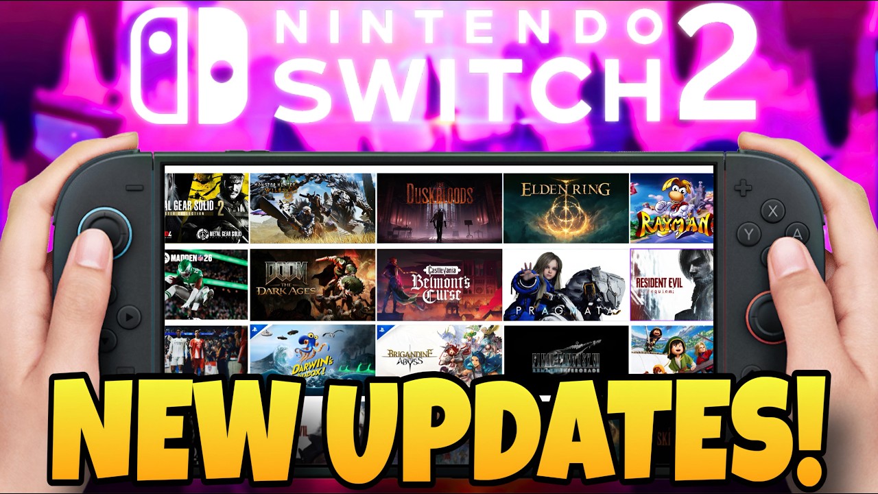 Только что появились новые новости и утечки информации об игре Nintendo Switch 2!