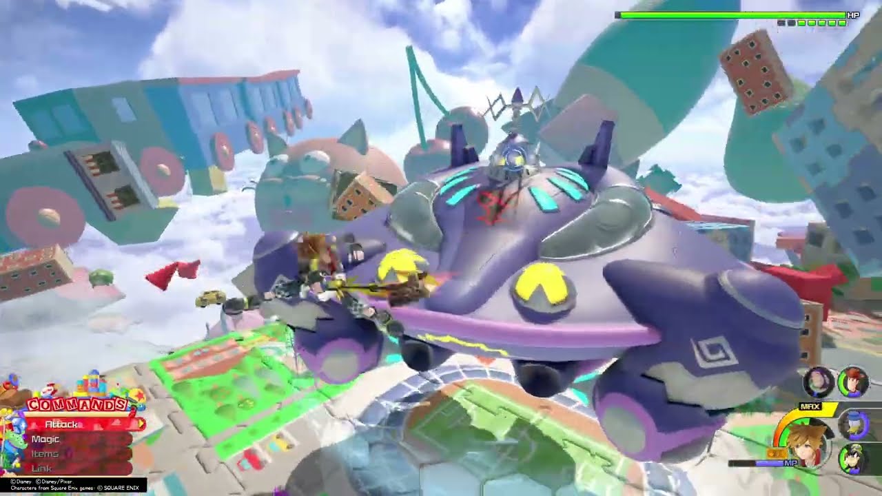 Kingdom Hearts 3 - King of Toys (Level 1, Critical, All Pro Codes)