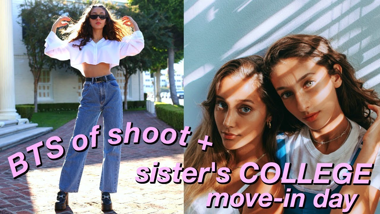 driving my sister to college...