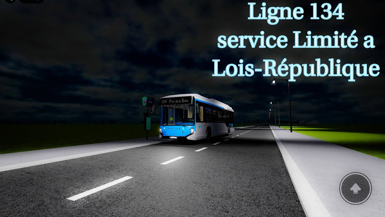 Ligne 134 Service Limité a Lois-République