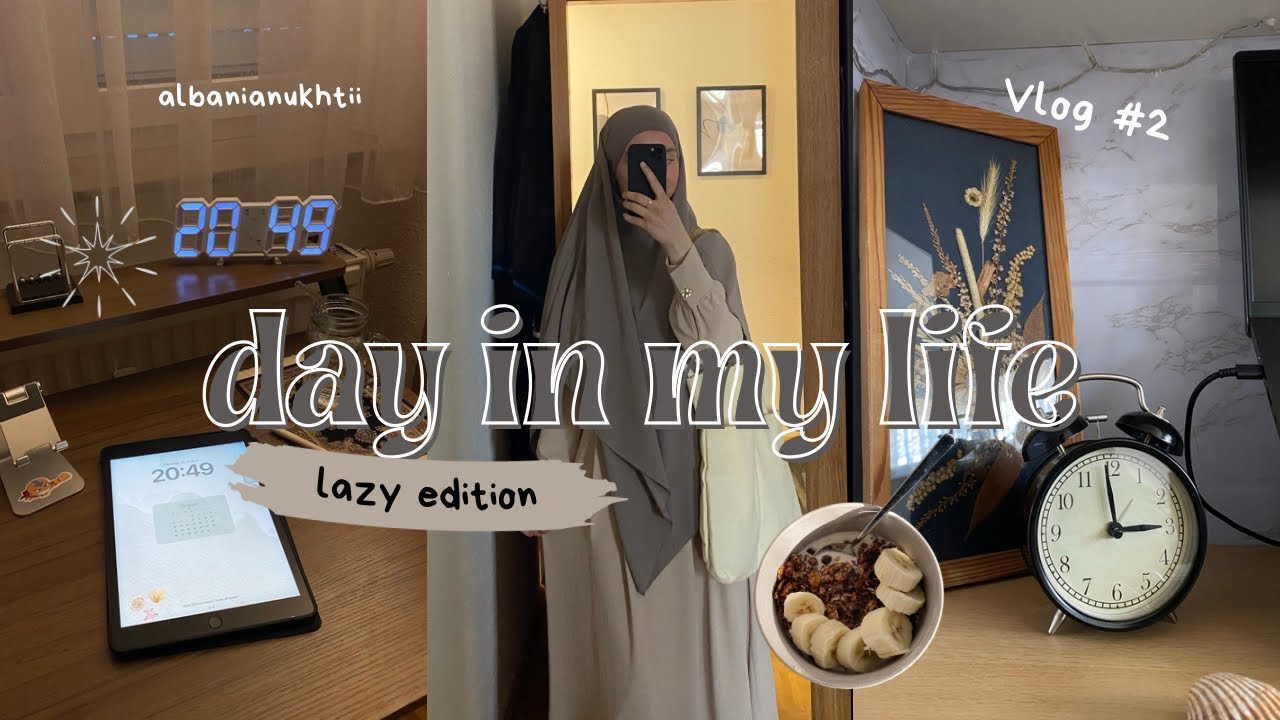 day in my life | skincare | chores | work 📹