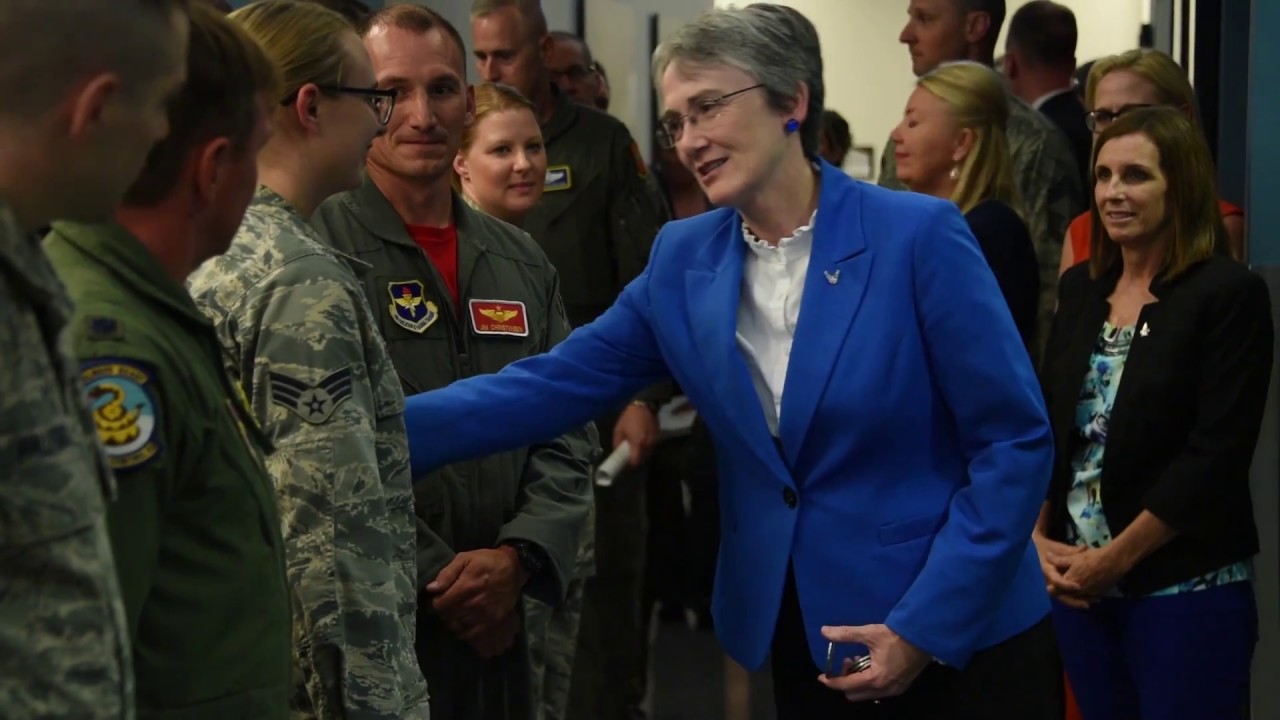 SECAF Visit