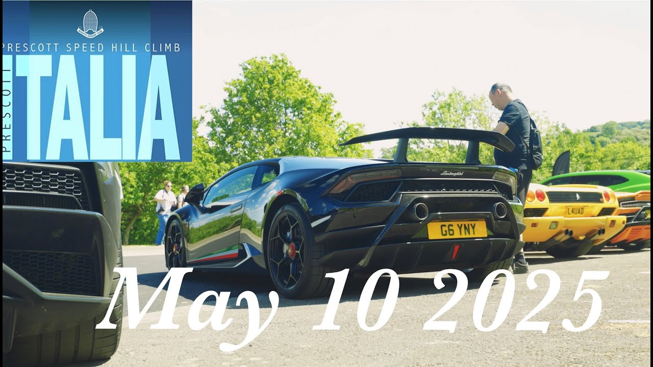 Auto Italia day at Prescott hill  may 2025 (re-upload)
