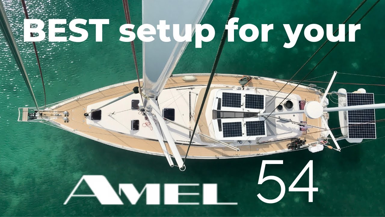 BEST excellent condition AMEL 54!  See how she's set-up in our detailed visit