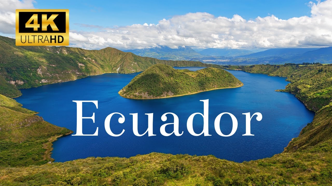 Ecuador 4K ULTRA HD  Relaxation  Instrumental south American Traditional  Music