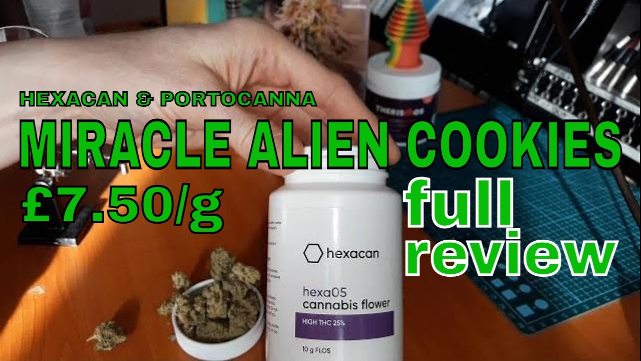 MIRACLE ALIEN COOKIES | Hexacan & Portocanna | 25% | &pound;7.50/g | FULL REVIEW
