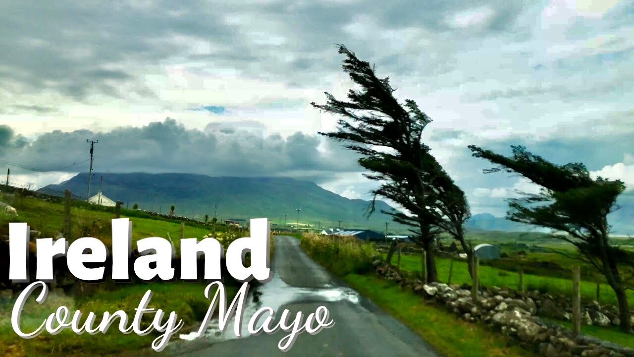 Ireland Countryside 4K - Driving around County Mayo