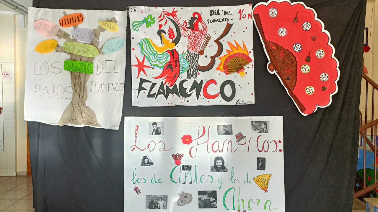 CEIP SANTA LUCIA Frailes. Día del Flamenco (Los de antes y los de ahora).