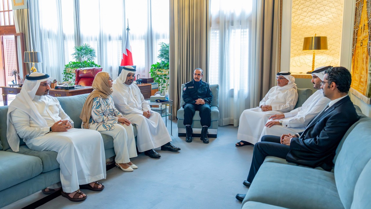 HRH the Crown Prince and Prime Minister receives several Ministers
