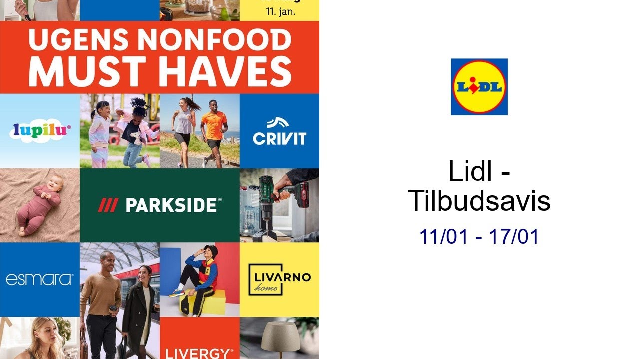 Lidl - Tilbudsavis 11/01 - 17/01