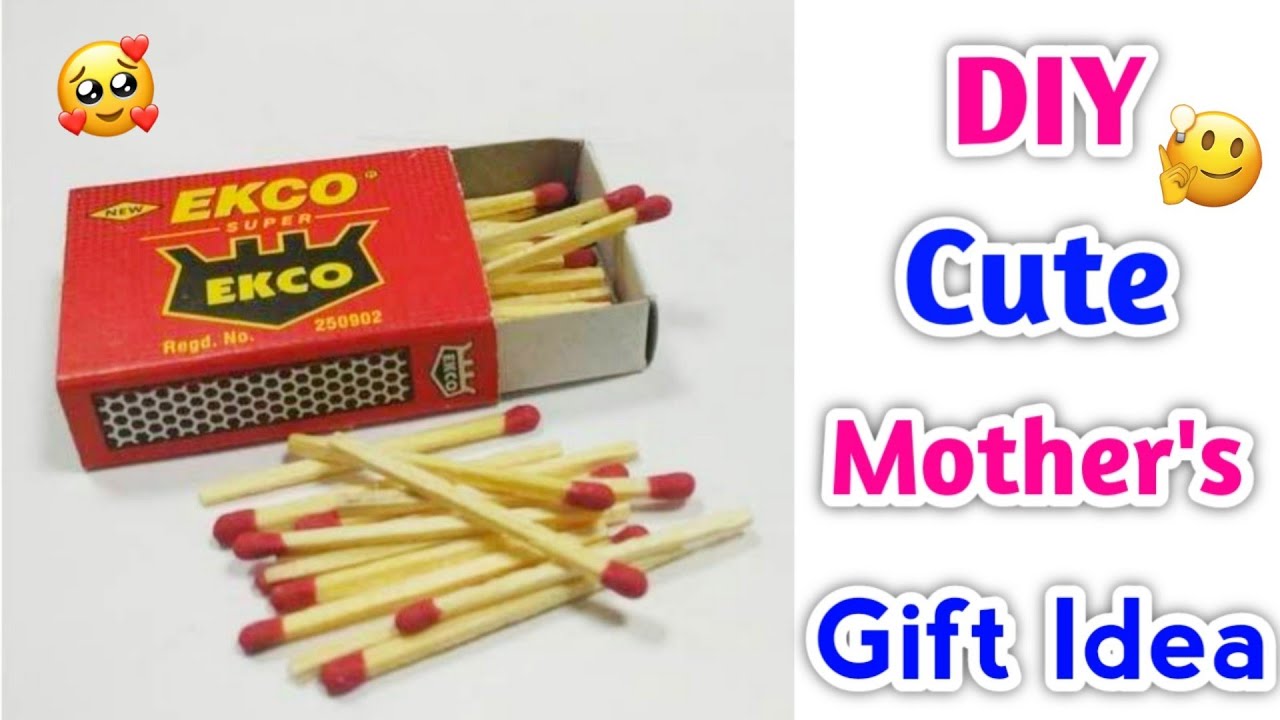 DIY Cute Mother's Day Gift Idea &bull; Handmade Mothers Day Gift Making &bull; mothers day gift making at home