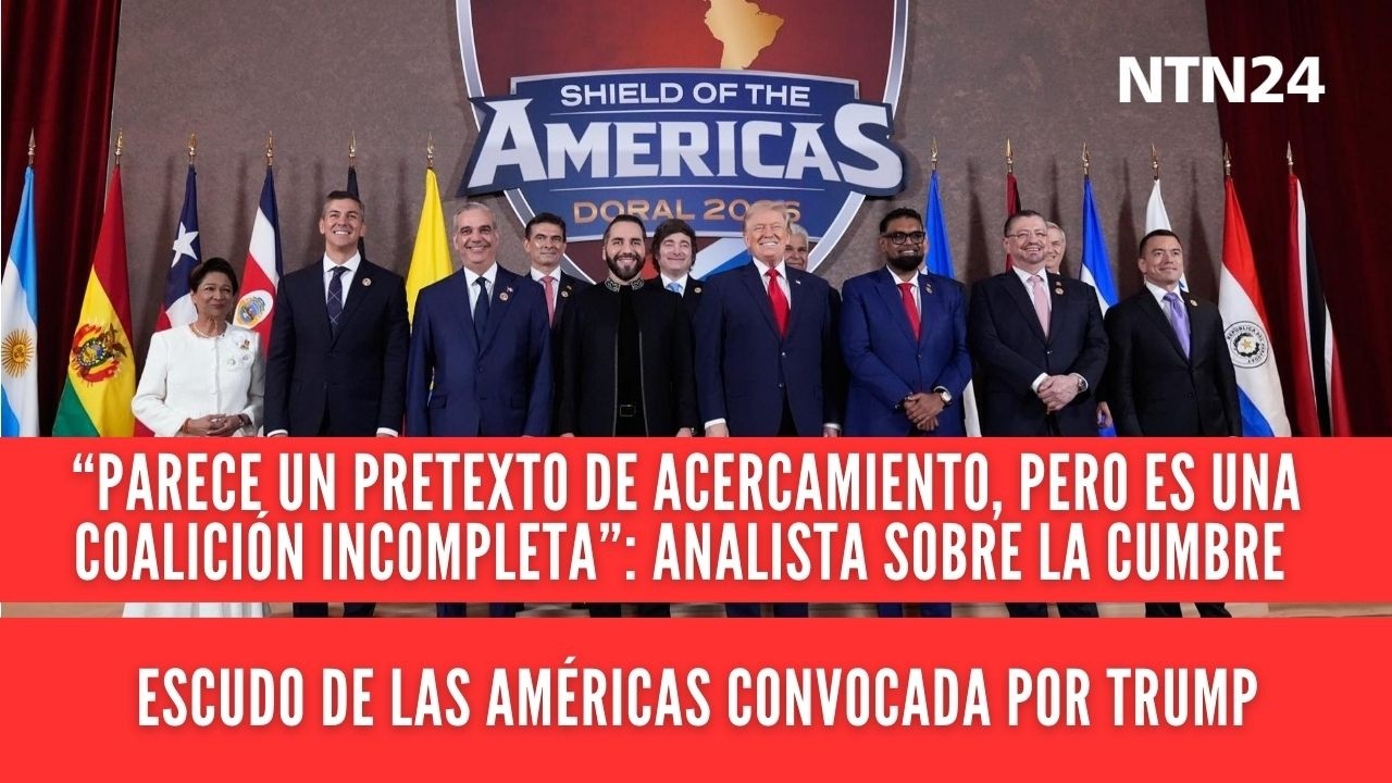 “Parece pretexto de acercamiento, pero es está incompleta”: analista sobre el Escudo de las Américas
