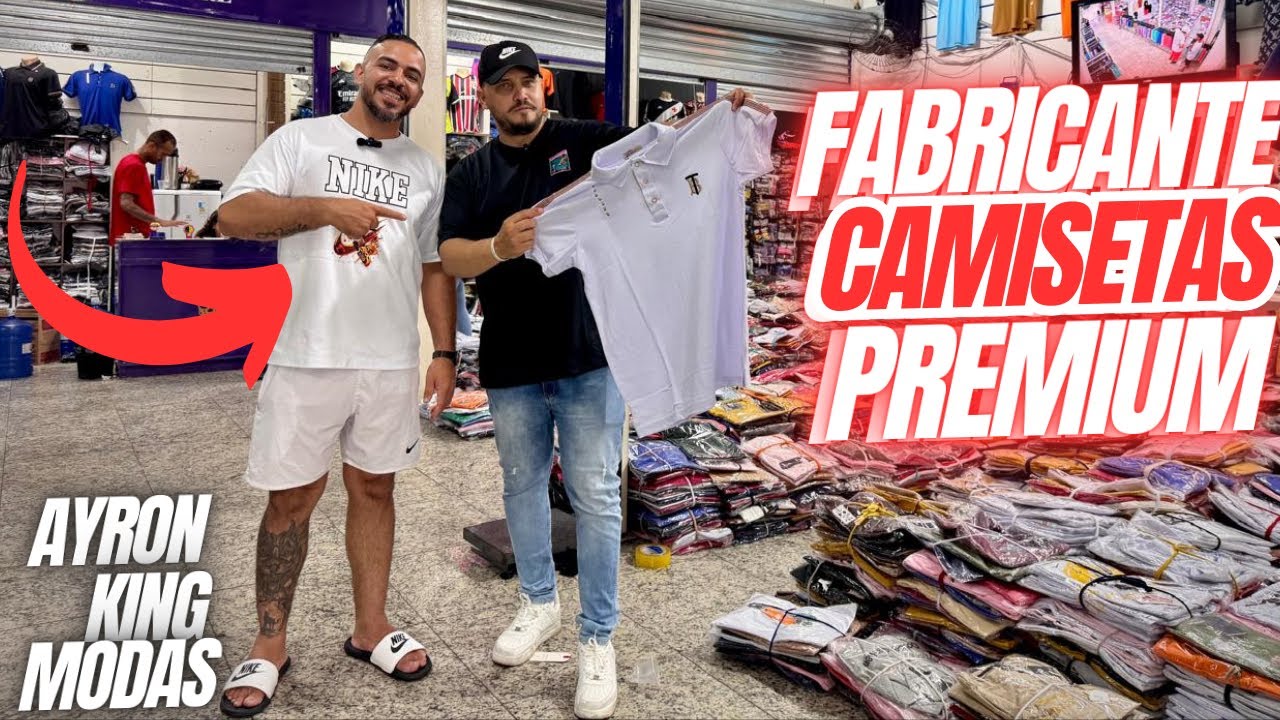 🔥👕 O MAIOR FORNECEDOR DE CAMISETAS PREMIUM E CAMISETAS OVERSIZED NO ATACADO!!! SÓ DICAS TOP! #brás