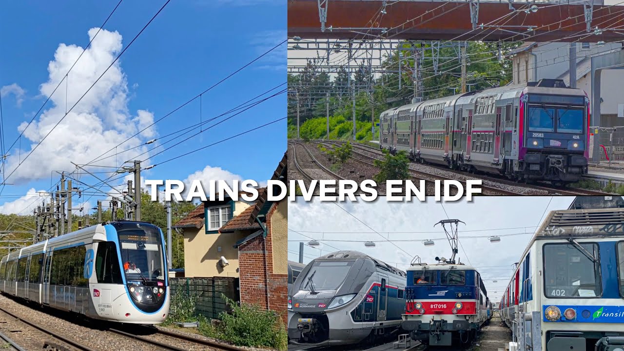 DIVERS TRAIN EN IDF