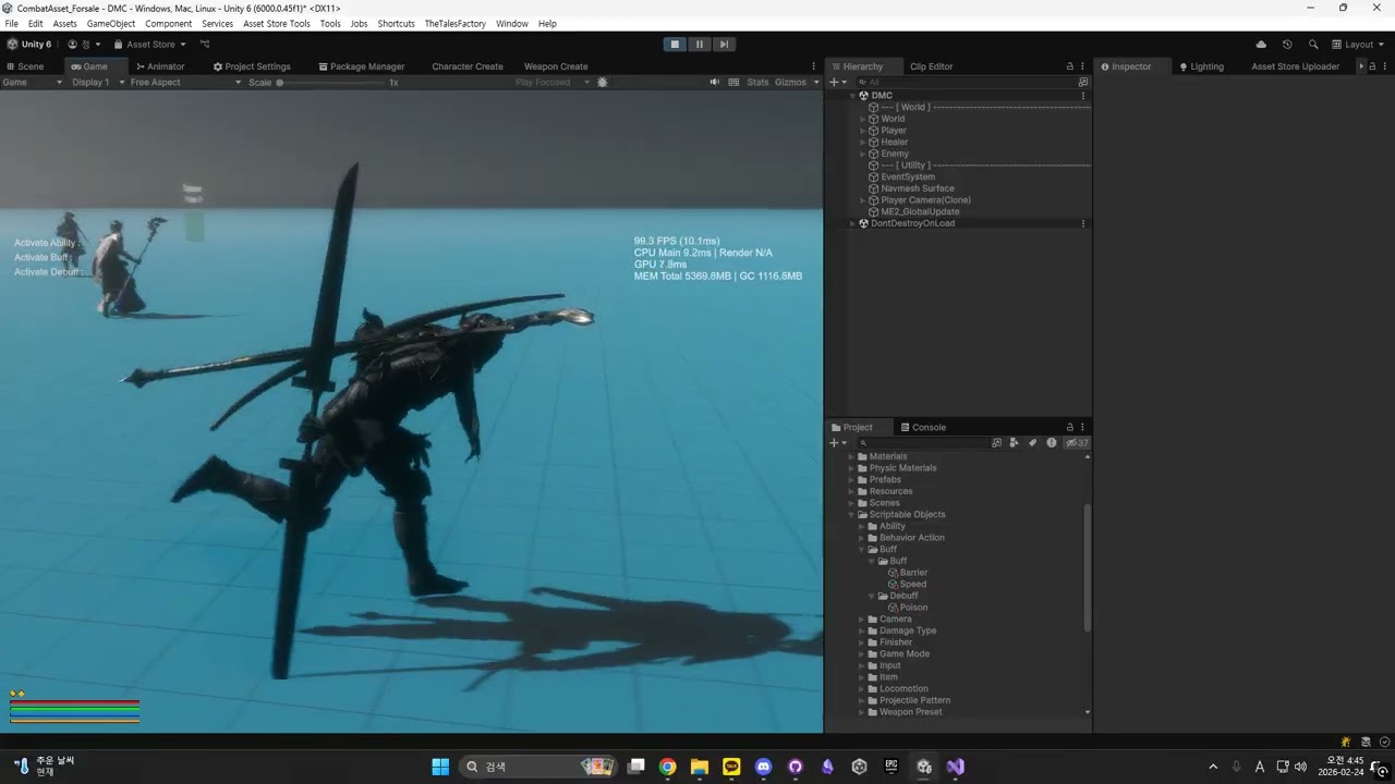 Combat System Framework - Buff System