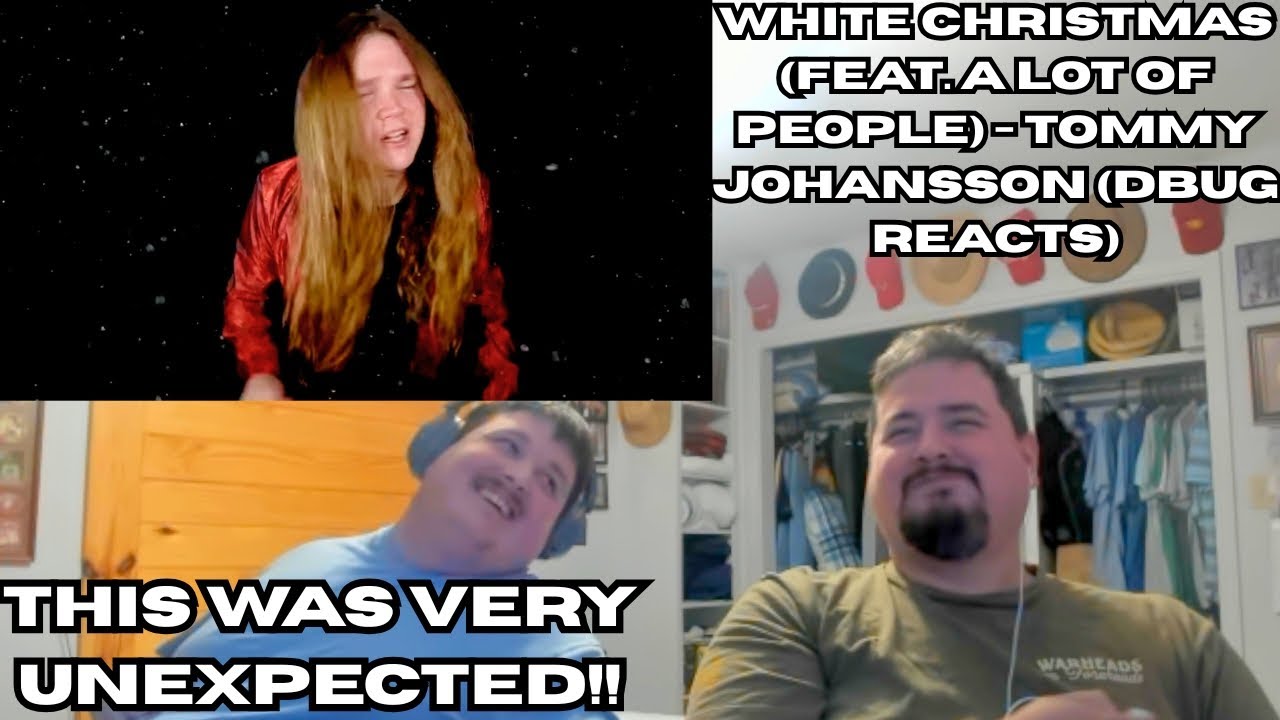 WHITE CHRISTMAS (feat. a lot of people) - Tommy Johansson (DBUG REACTS)
