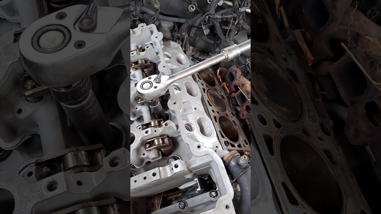 torqueada de cabeza de motor chrysler 2.7 2007