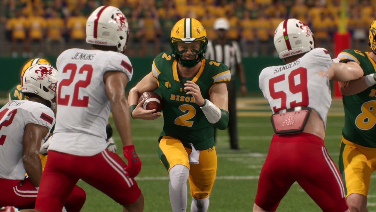North Dakota State против Jacksonville State &mdash; лучшие моменты NCAA Football за 29.08 (симуляция C...