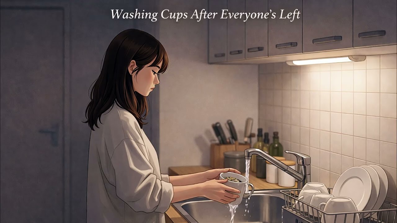 ☕ Washing Cups After Everyone’s Left【ZynthTone】