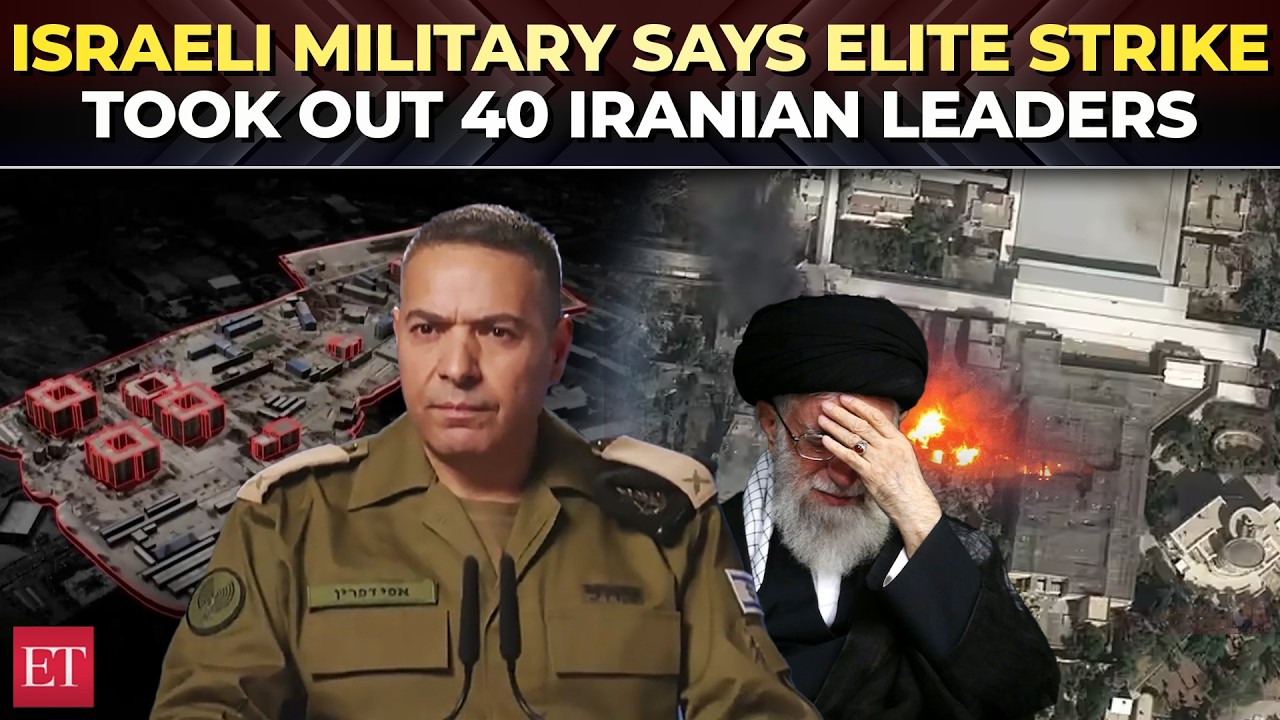 'No one is immune...': IDF's Effie Defrin says precision op wiped out 40 Iranian leaders in seconds