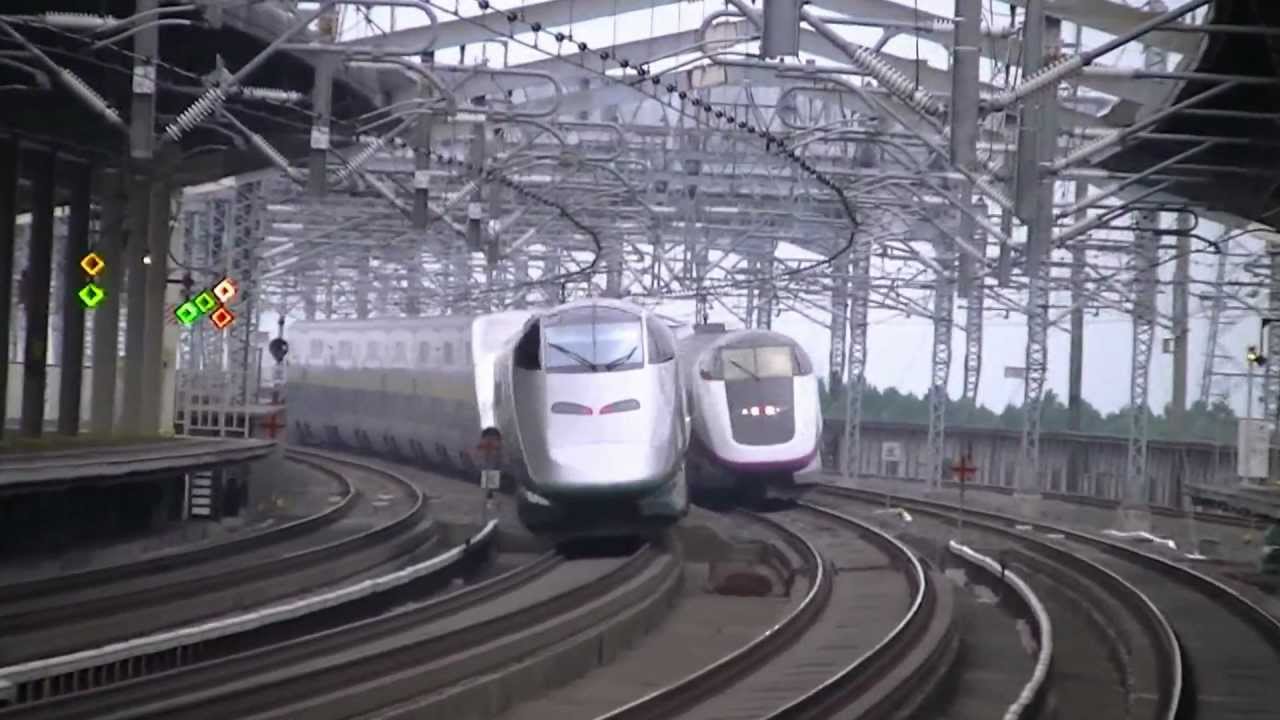 那須塩原駅を通過する新幹線・合計２３本