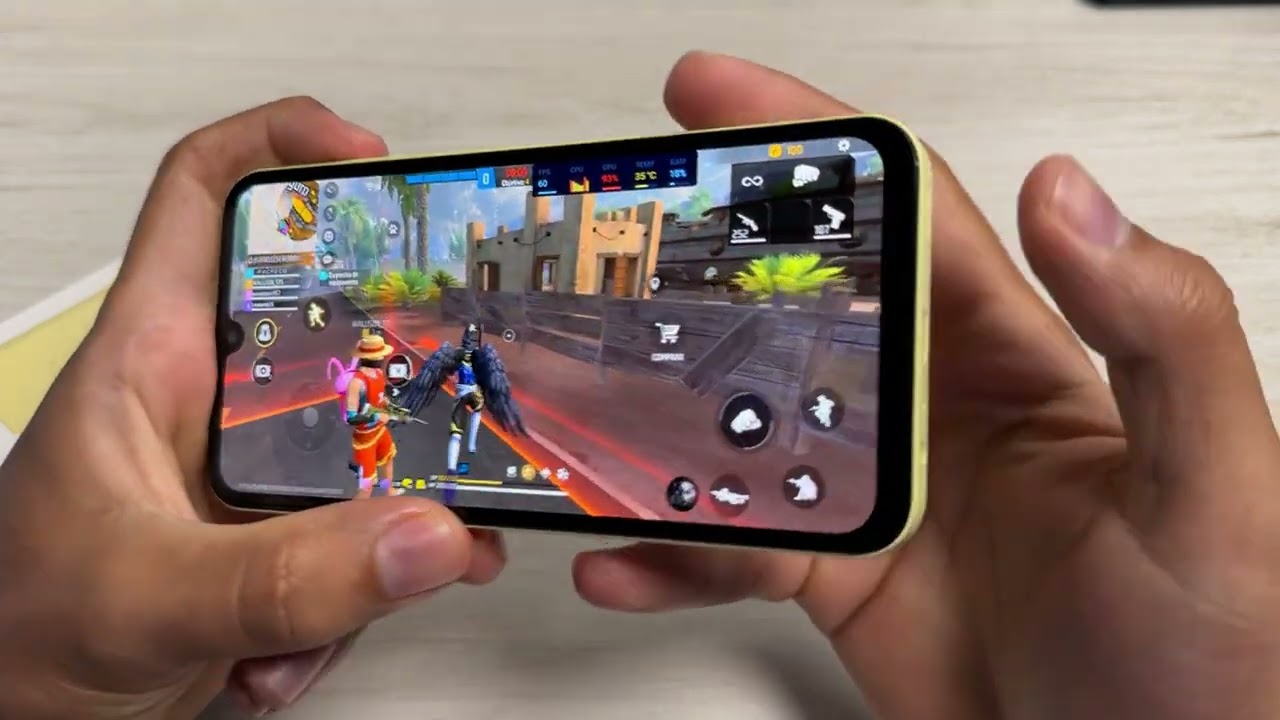 Galaxy A15 4G Roda Liso Free Fire ? | CS RANQUEADO