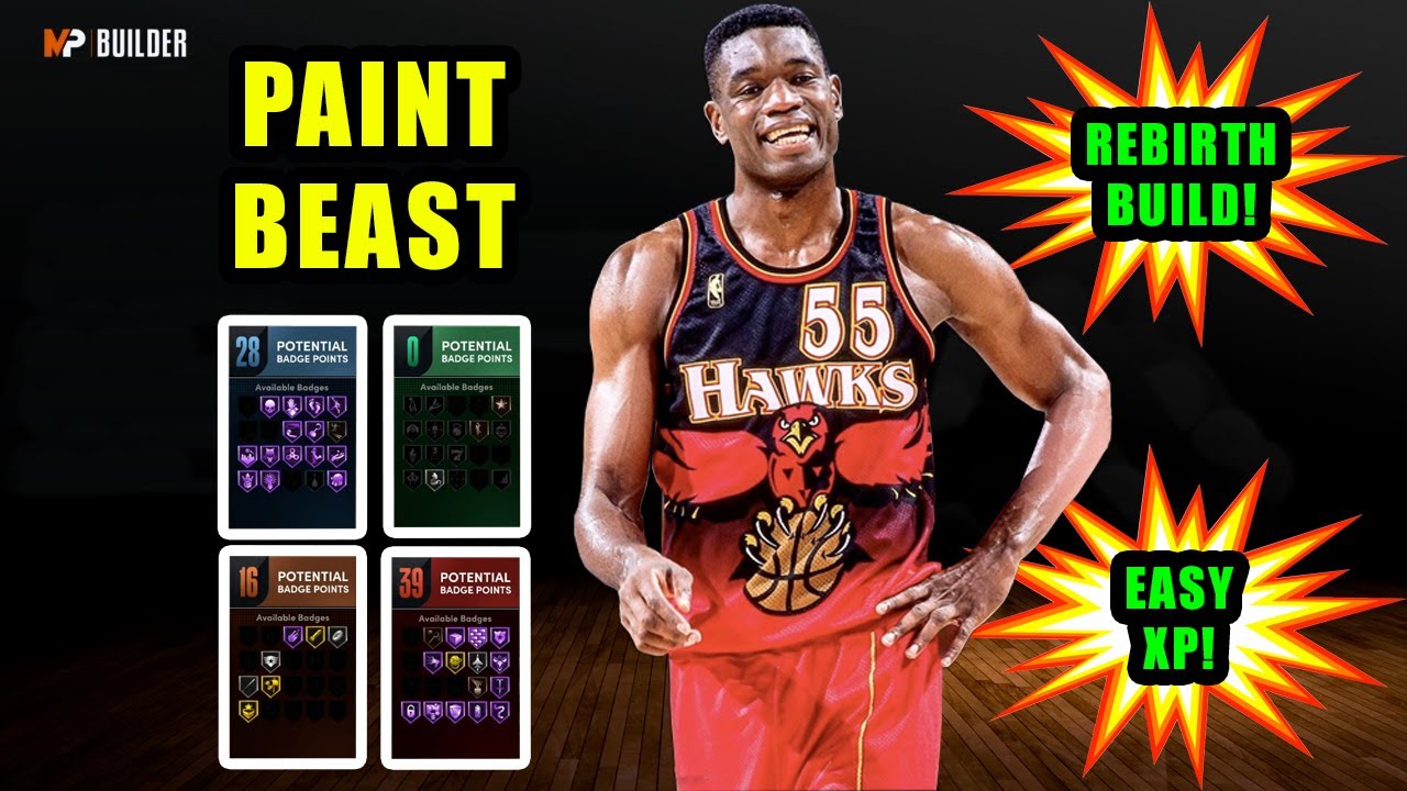 *REBIRTH* 7'3 INSIDE CENTER PAINT BEAST! BEST BUILD FOR EASY XP! NBA 2K22 NEXT GEN BEST CENTER BUILD