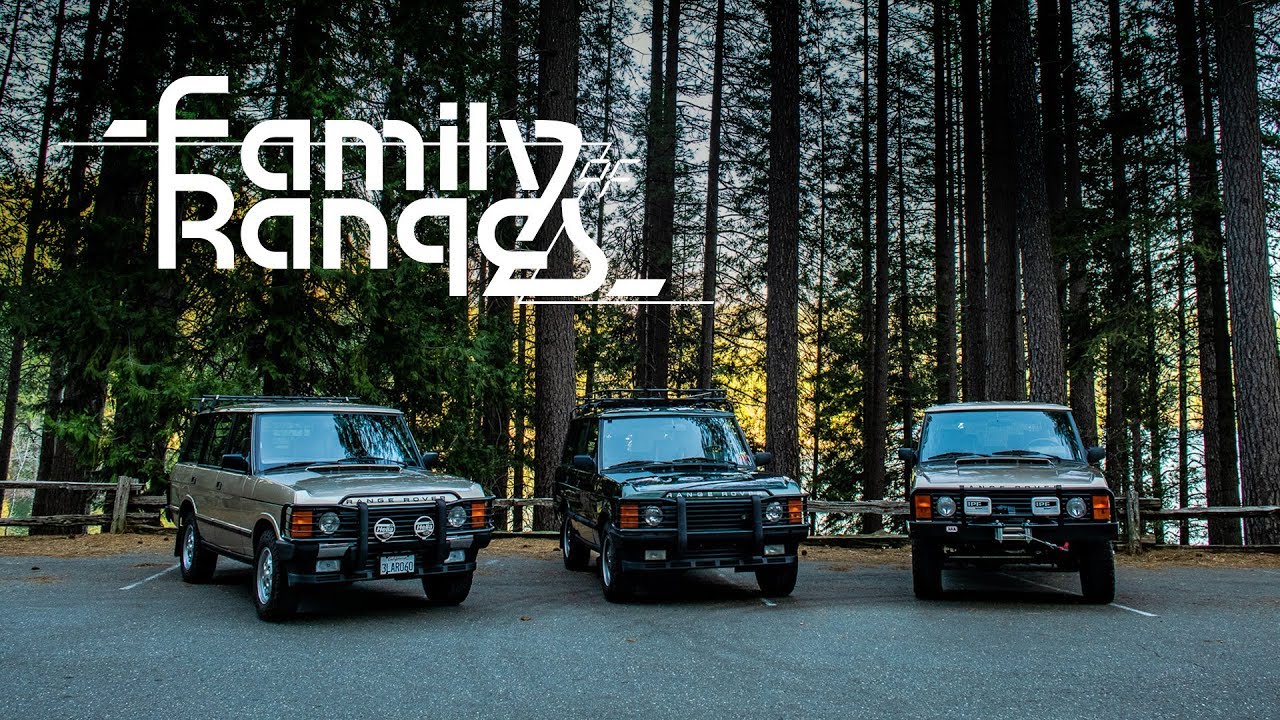 The Range Rover Classics: One Family, Three 4x4s