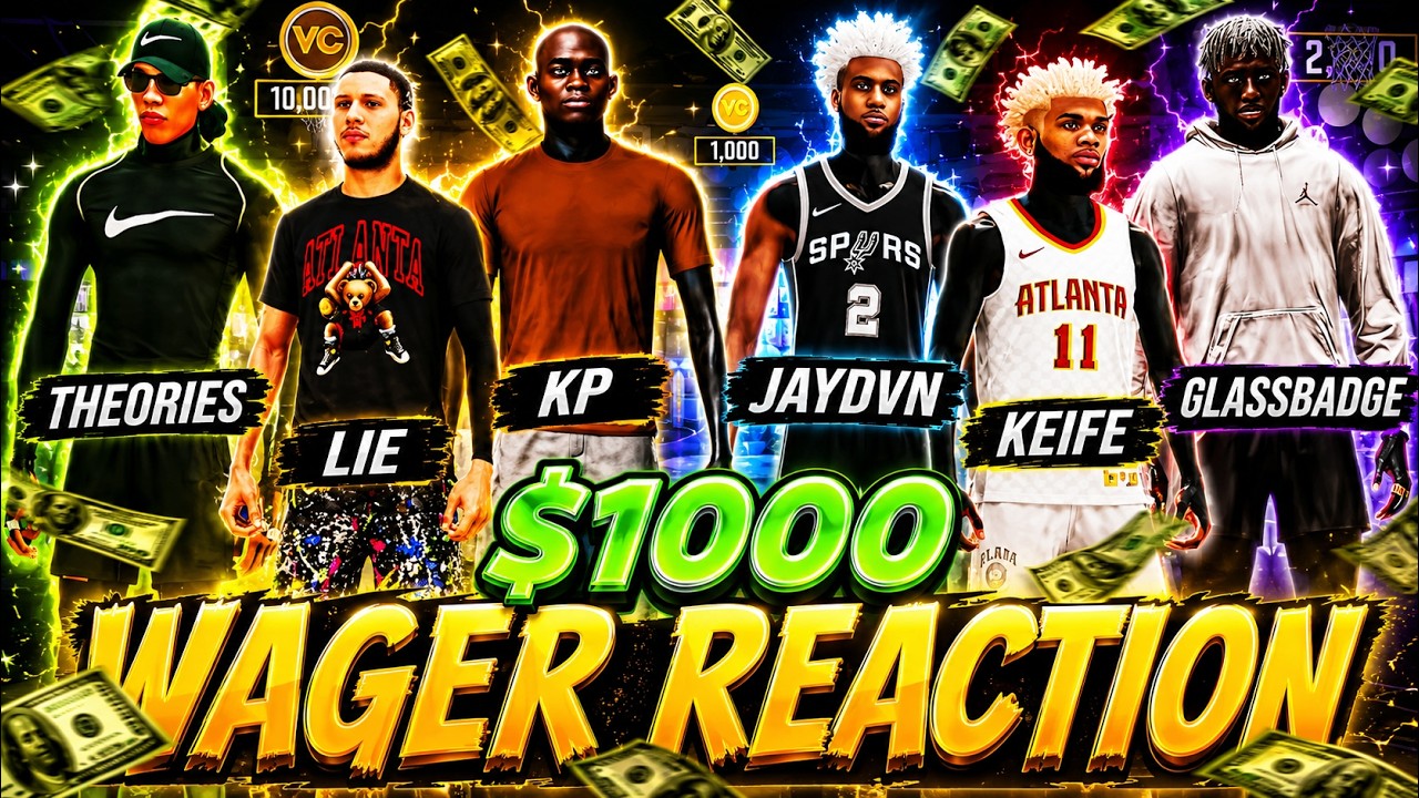 Keife Wagered Lie For $1000 On NBA2K22 In The MOST INTESE WAGER OF THE YEAR...😱