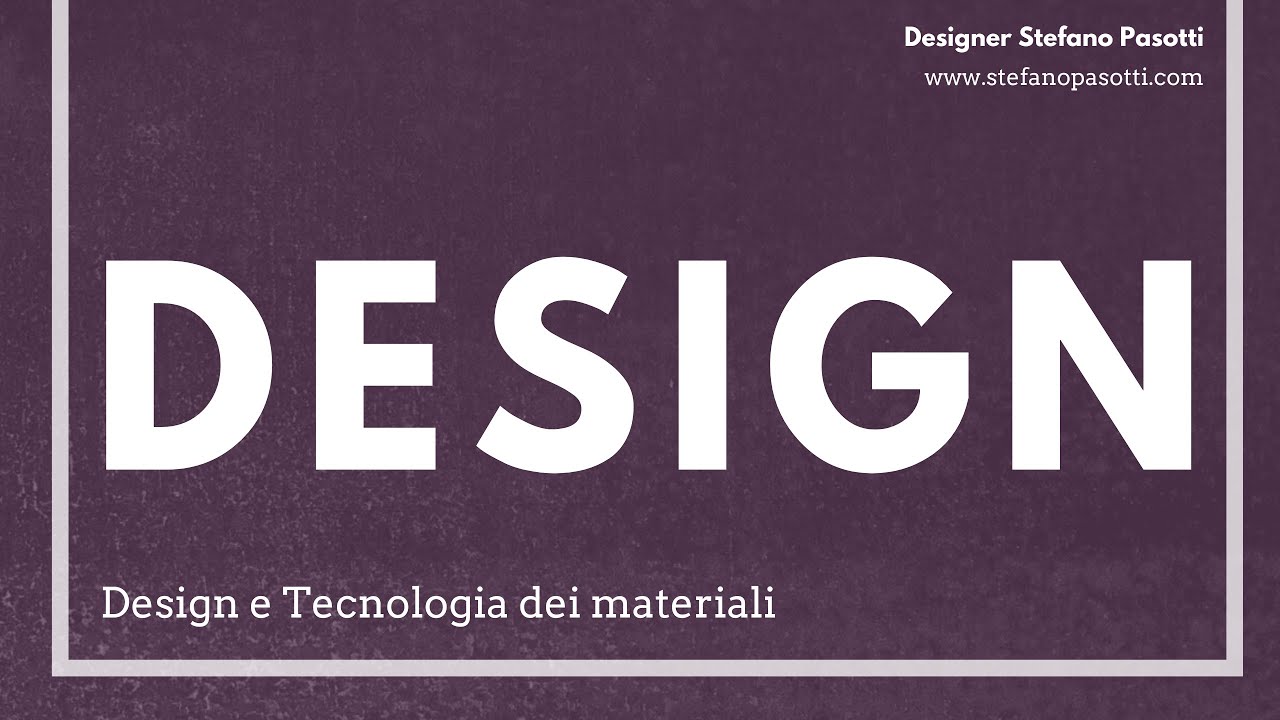 Design del prodotto industriale | Stefano Pasotti