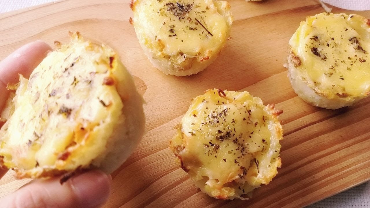 TEM BATATA  e FRANGO A&Iacute; ? FA&Ccedil;A ESSA RECEITA - Simples Pr&aacute;tica e SAUD&Aacute;VEL- bolinho de frango e batata