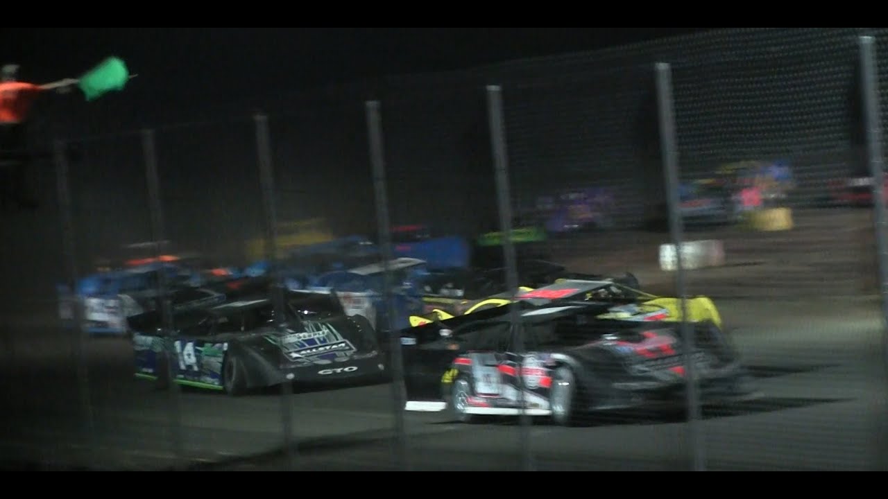 27th Annual Wood Tic, Late Model 50 lap feature at Merritt Speedway on 7-25-15