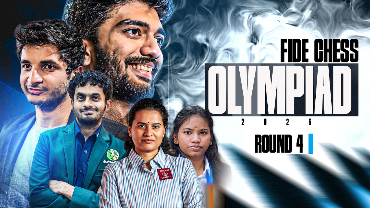 FIDE Chess Olympiad Round 4 | India vs Spain in Open, India vs Mongolia in Women