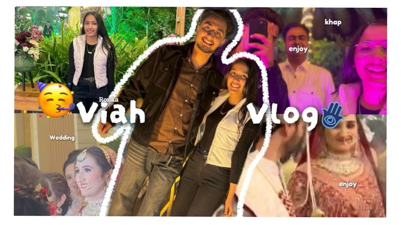 ✨ Wedding Vlog | Full Fun, Dance, Masti 🥳🪐