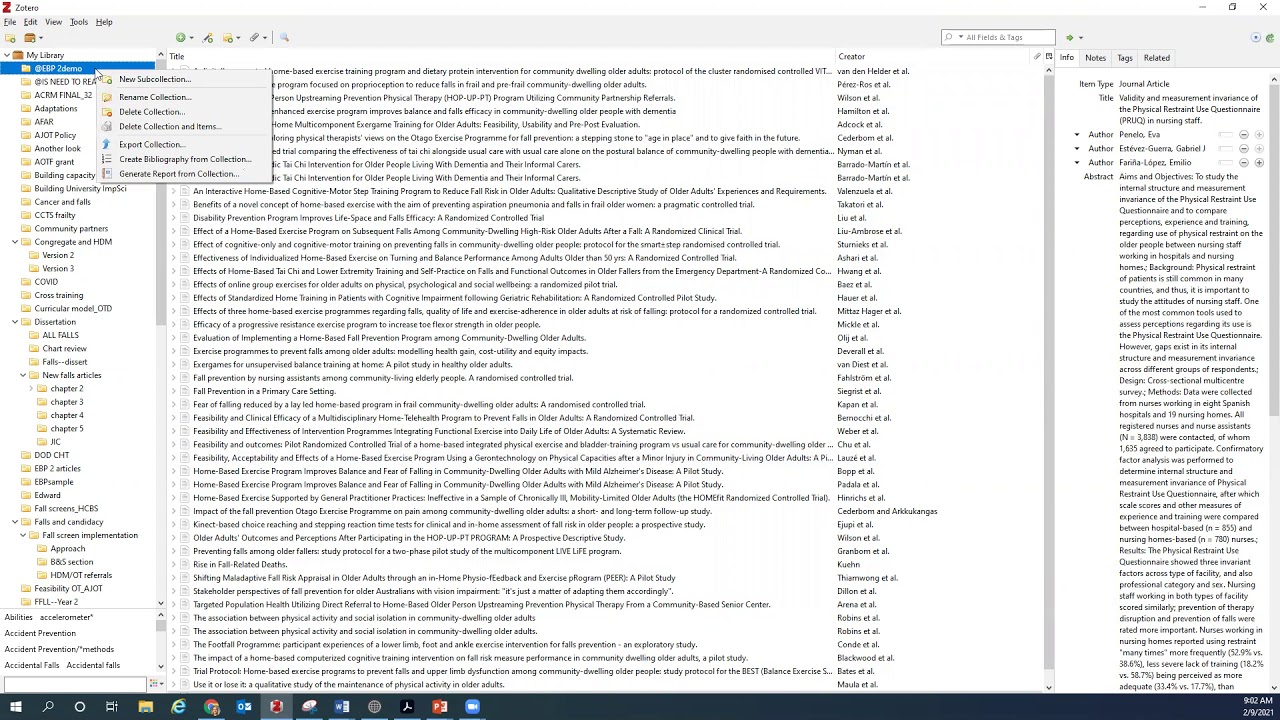 Week 5  Zotero and Covidence