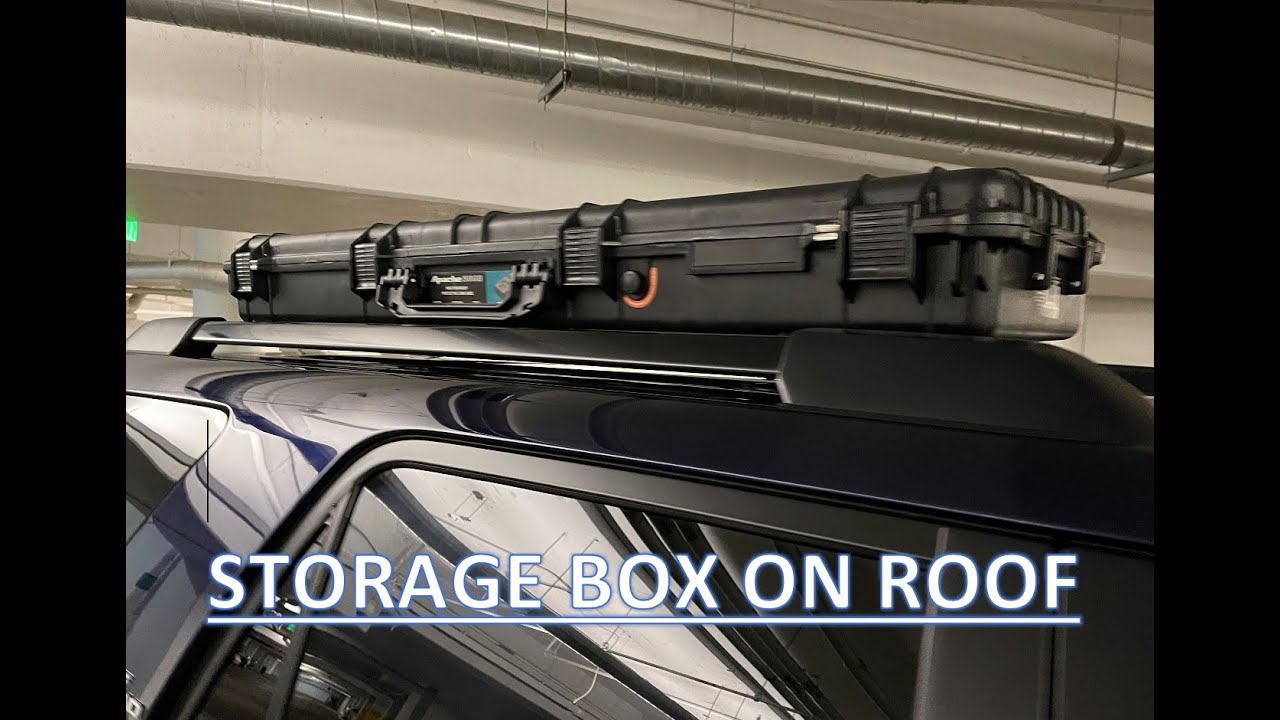 Waterproof Rooftop Storage Box : Toyota 4runner